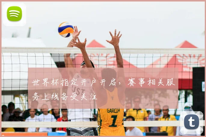 世界杯指定开户开启，赛事相关服务上线备受关注