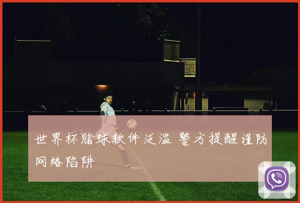 世界杯赌球软件泛滥 警方提醒谨防网络陷阱