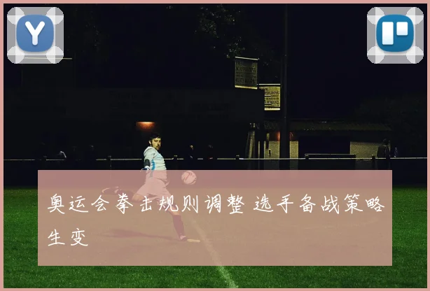 奥运会拳击规则调整 选手备战策略生变